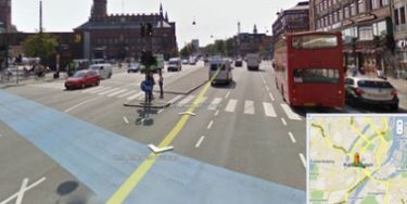 Google kan nu vise gader i Danmark