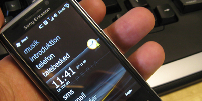 Sony Ericsson Xperia X2 – de første indtryk
