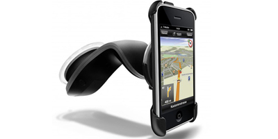Navigons iPhone-holder klar til salg