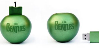 The Beatles udgives på æble-USB