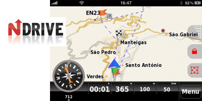 NDrive klar med iPhone navigation