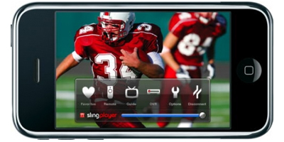 Se TV fra Slingboxen med iPod/iPhone