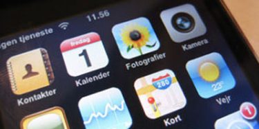 iPhones springer i luften