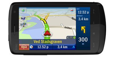 Nu kommer Touch HD i navigationsudgave