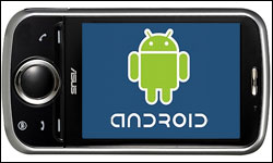 Android-mobil på vej fra Asus