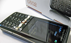 Første indtryk: Sony Ericsson G502