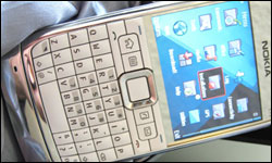 Nokia E71 klar for 3