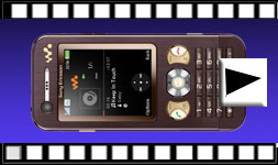 Webvideo: Sony Ericsson W890i