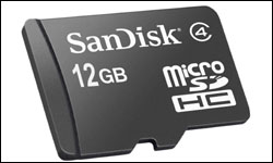 Sandisk klar med 12 GB hukommelseskort