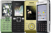 Her er de fire Sony Ericsson mobiler