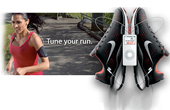 Skoene sender løbsdata til iPod’en