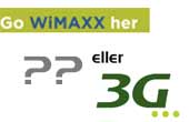3G vinder over mobil Wimax