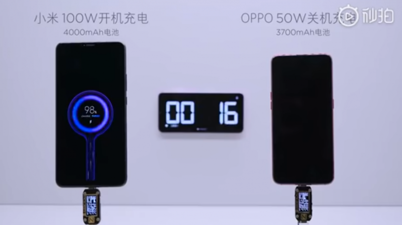 Xiaomi fremviser lynhurtig 100W-opladning