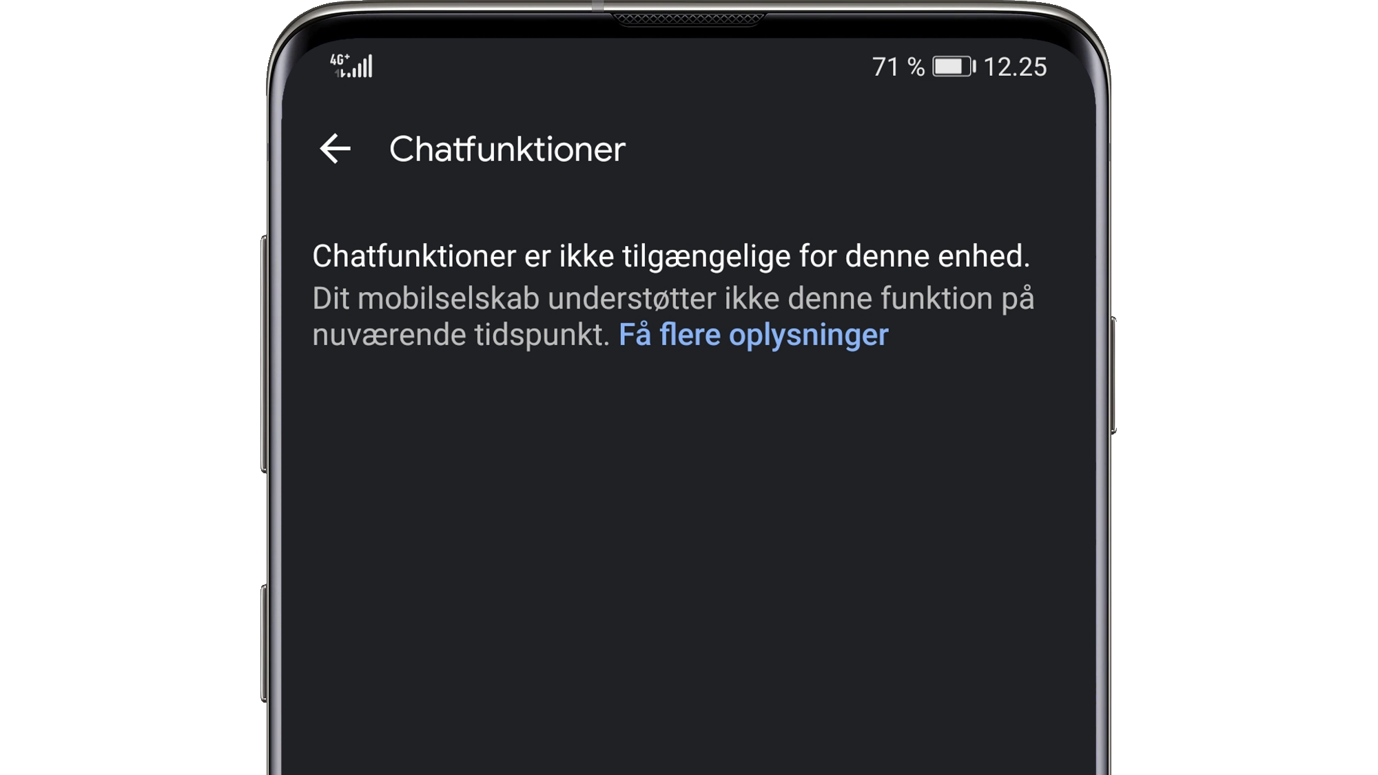 Google lukker ned for adgang til smarte SMS-chatfunktioner