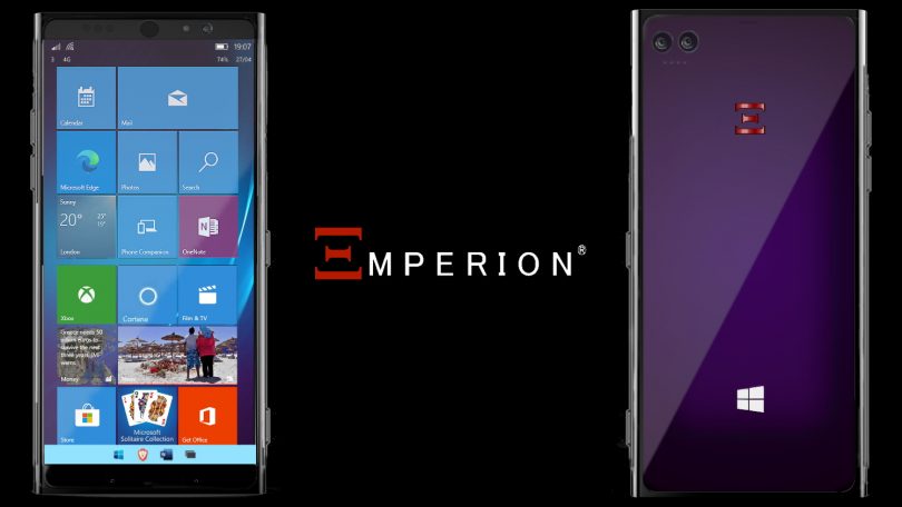 EMPERION Nebulus: Ny smartphone med Windows 10 Pro understøtter Android-apps