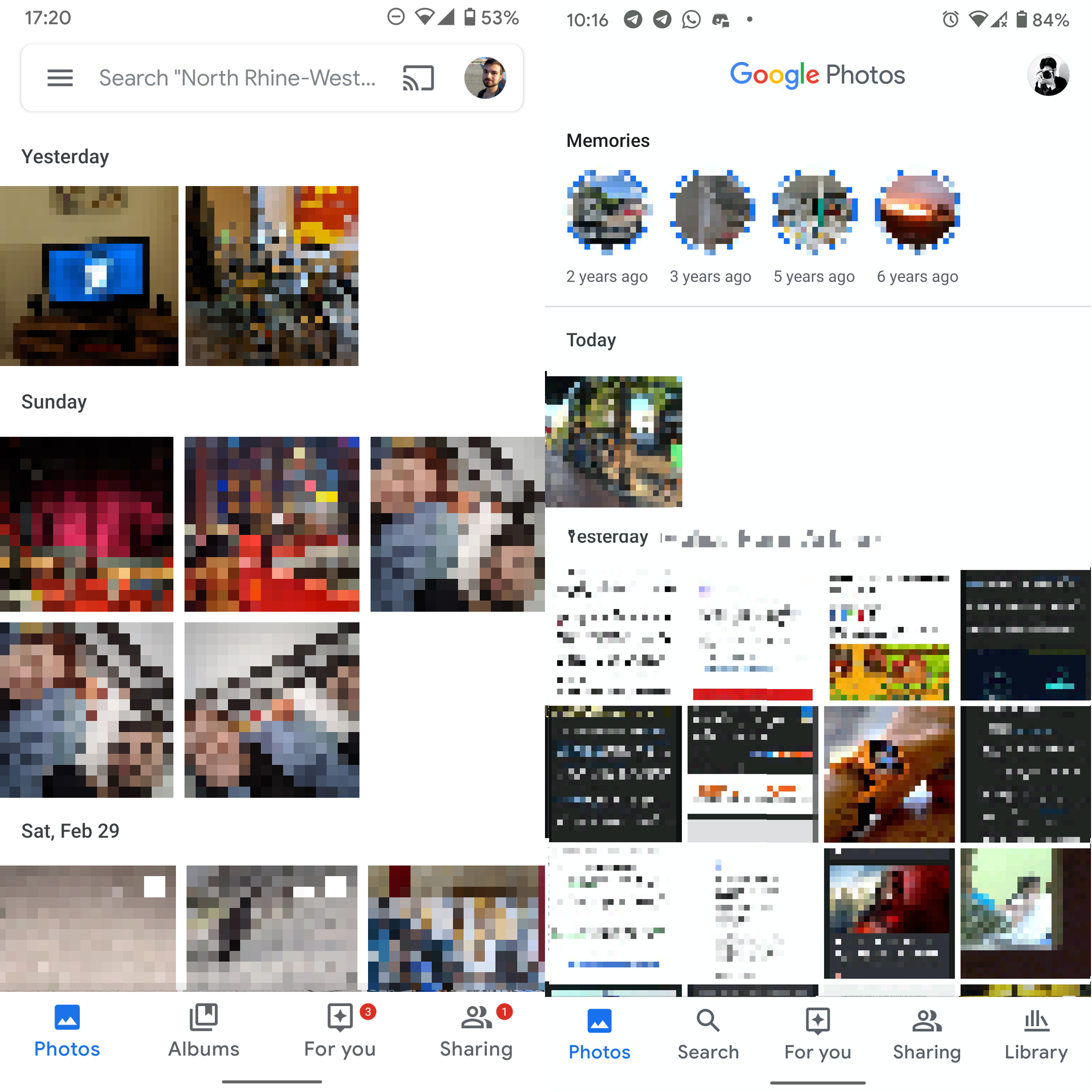 Google Fotos redesign