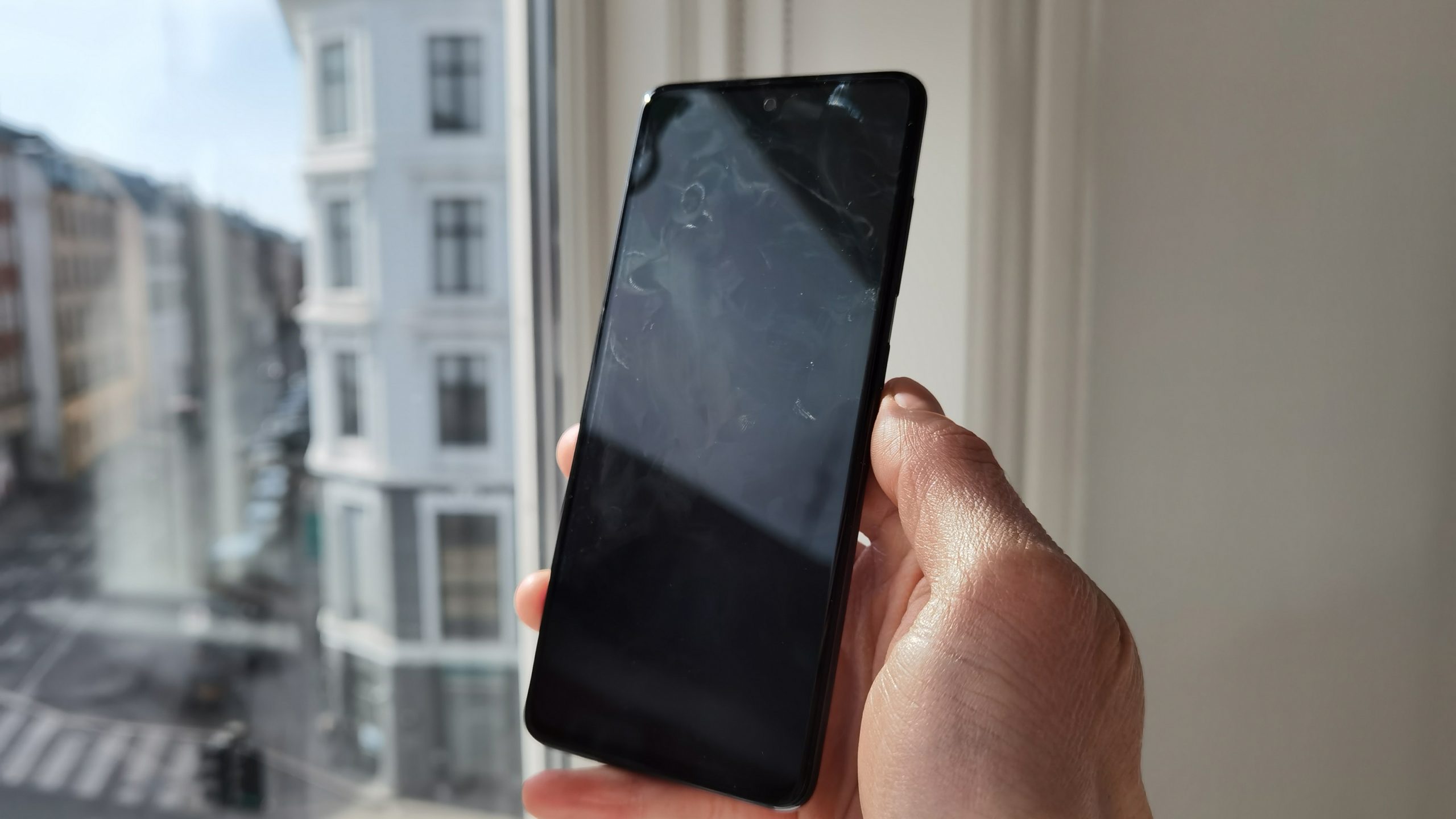 Rengøring af mobiltelefon
