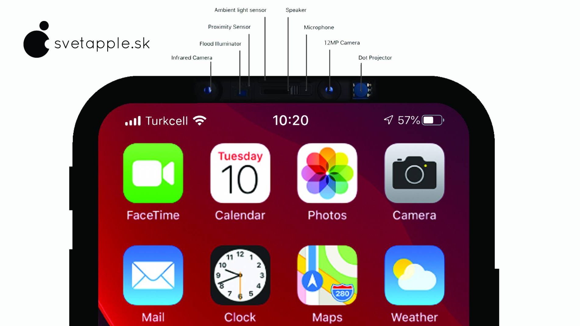 iPhone 12 Pro slipper måske for en skærmnotch