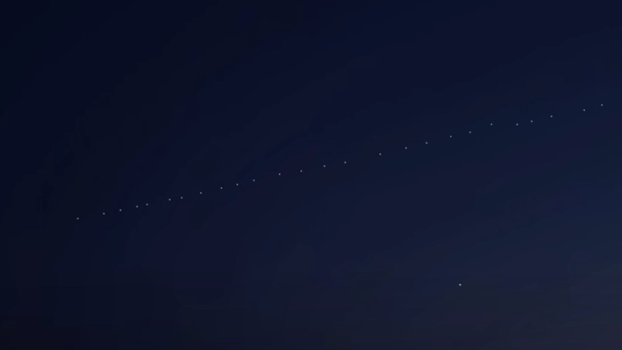 Starlink-satellitterne indtager stjernehimlen