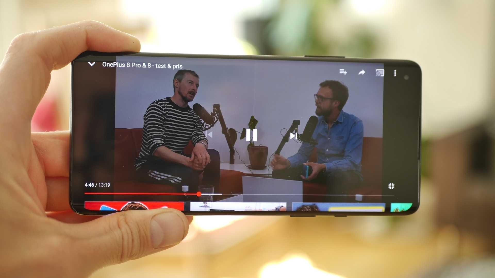 OnePlus 8 Streaming