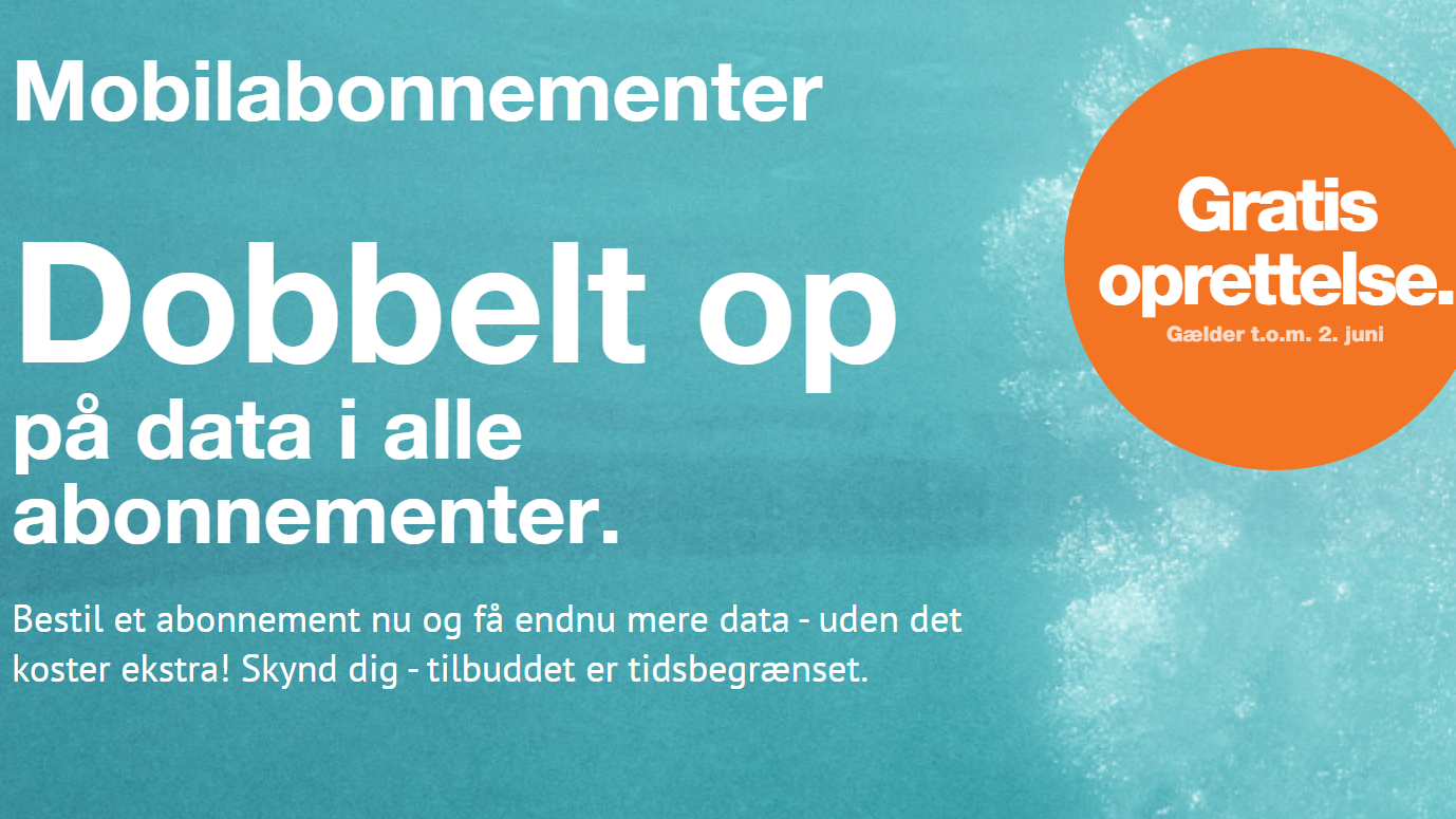 Teleselskabet 3 dobler op på mobildata