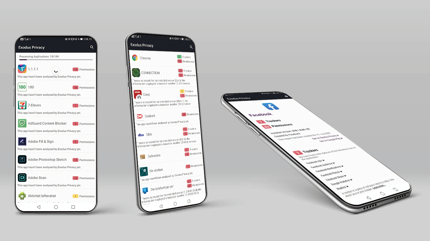 Se hvilke apps der indsamler data om dig