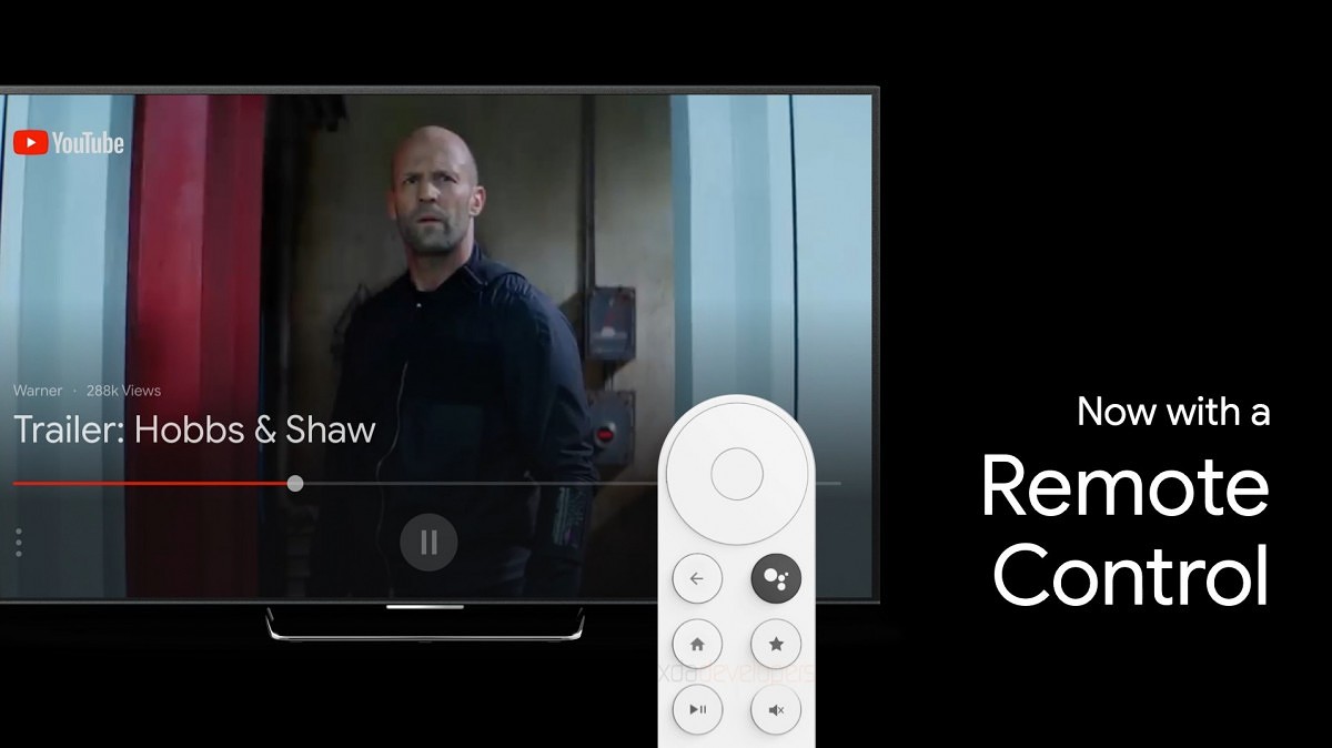overalt indlogering stressende Sådan ser Chromecast med Android TV og fjernbetjening ud