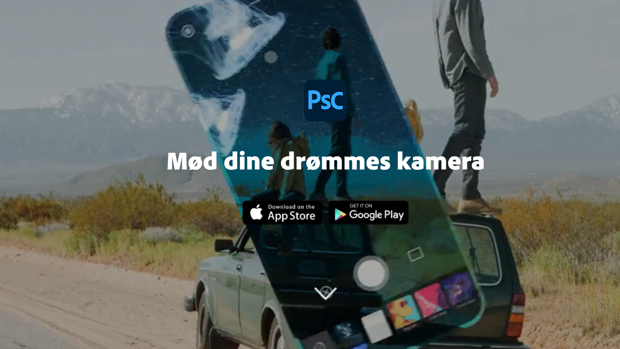 Photoshop Camera-app lanceret til Android og iPhone