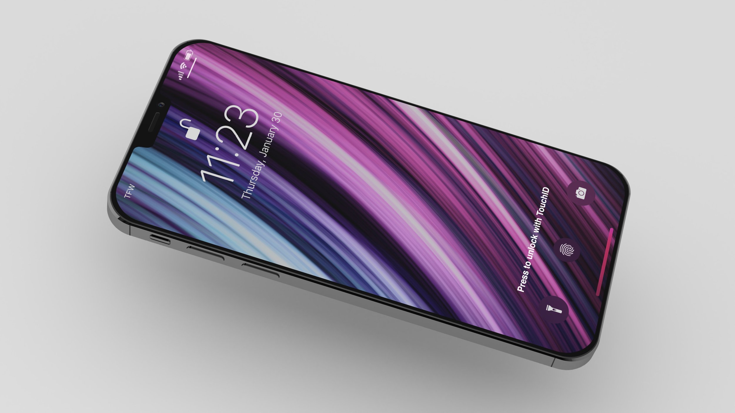 iPhone 12 muligt design