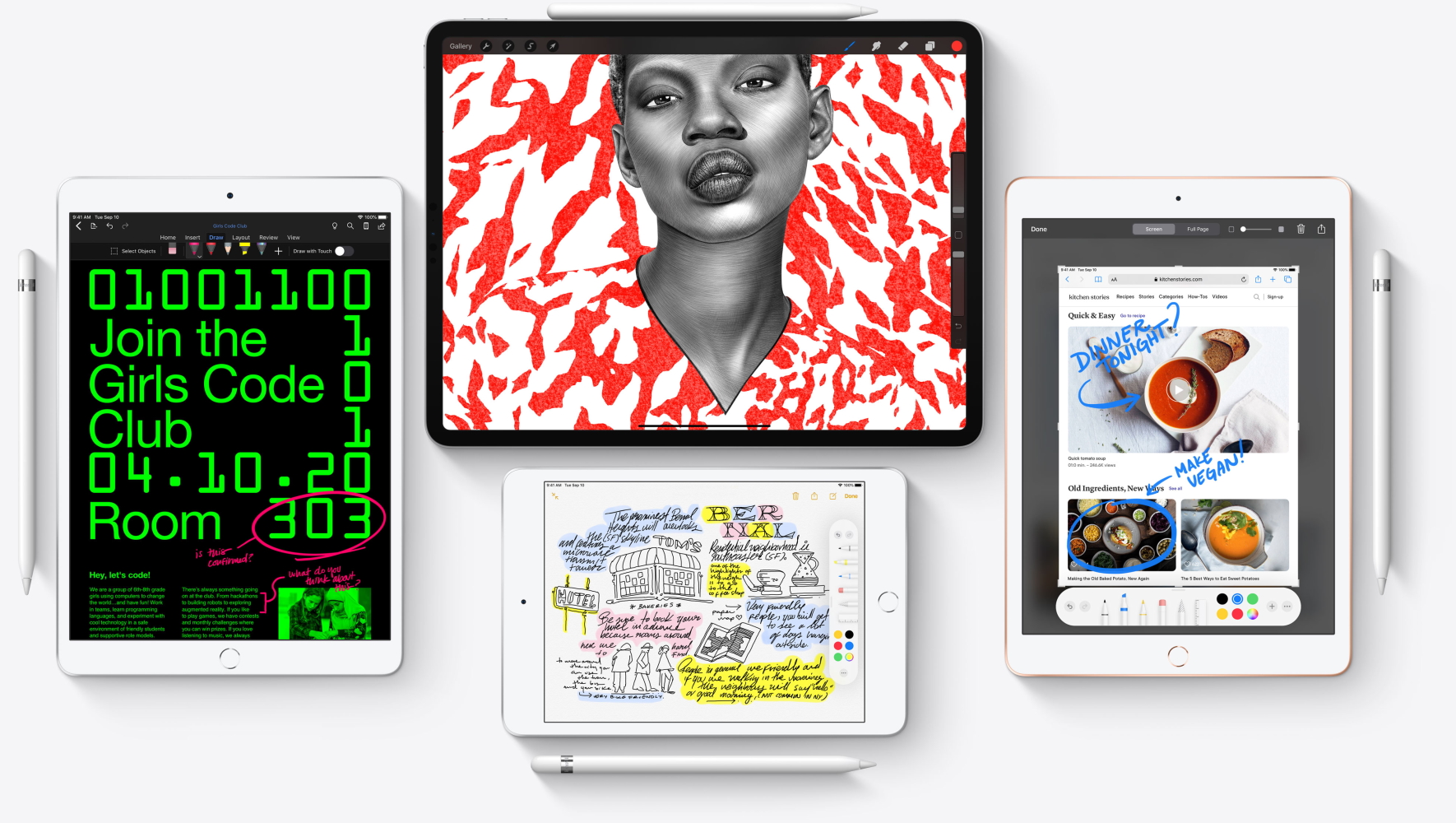 Fremtidens Apple Pencil kan (måske) efterligne farver fra den virkelige verden