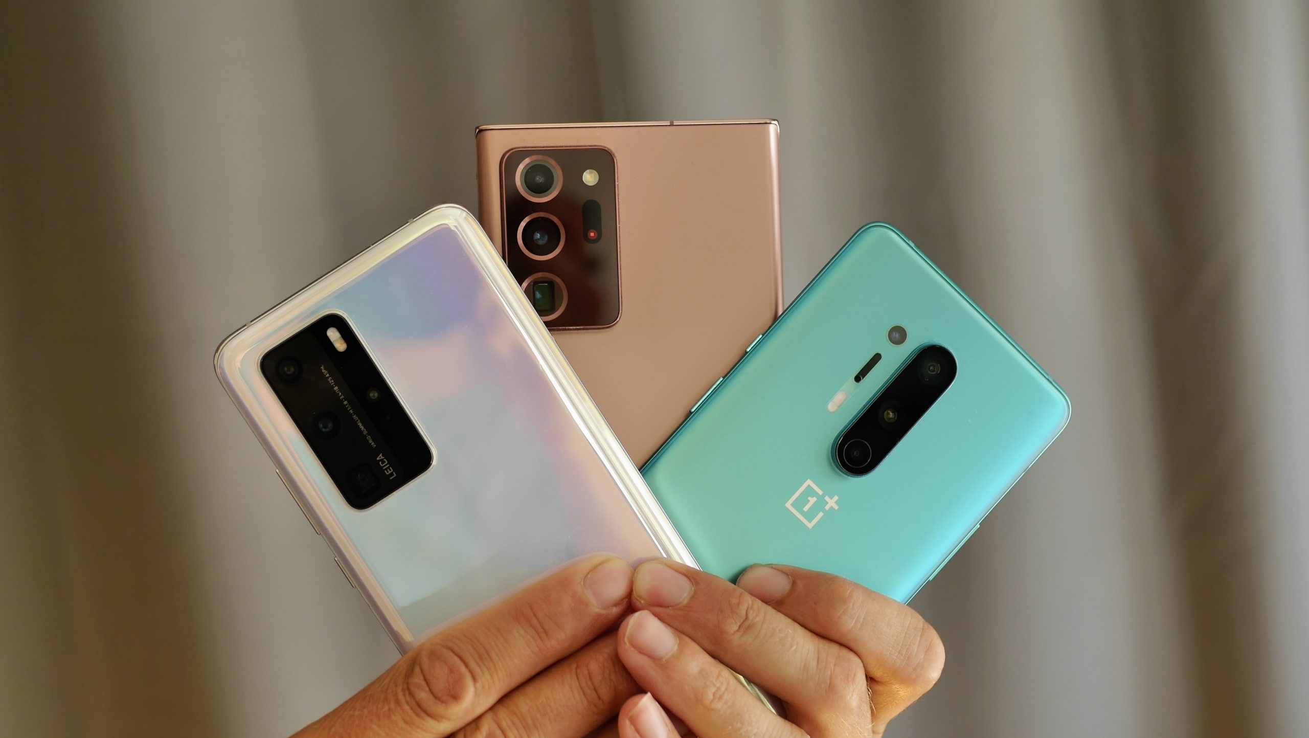 Kamera test OnePlus Samsung Huawei
