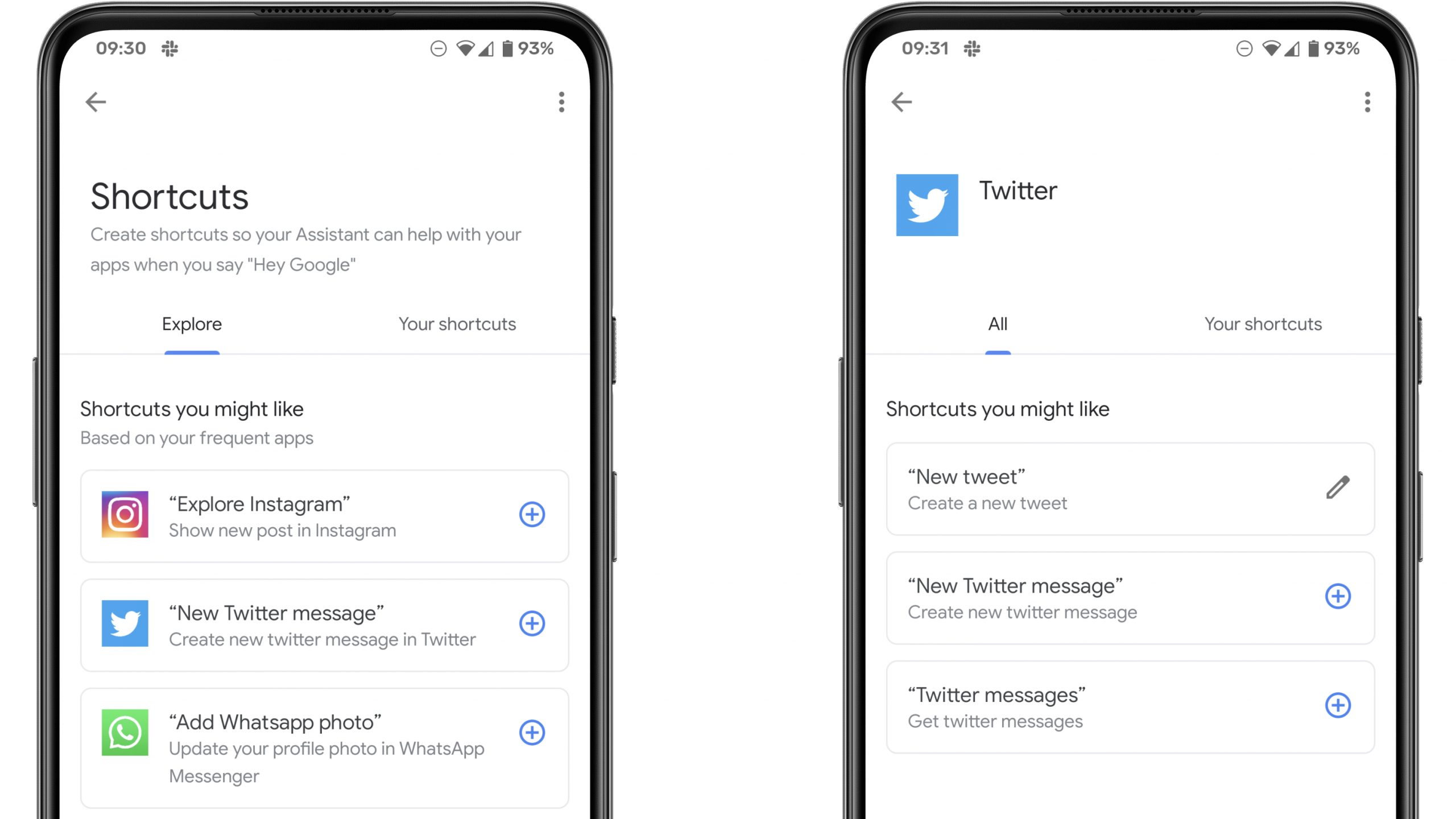 Google Assistent får en skrabet udgave af Genveje i iOS