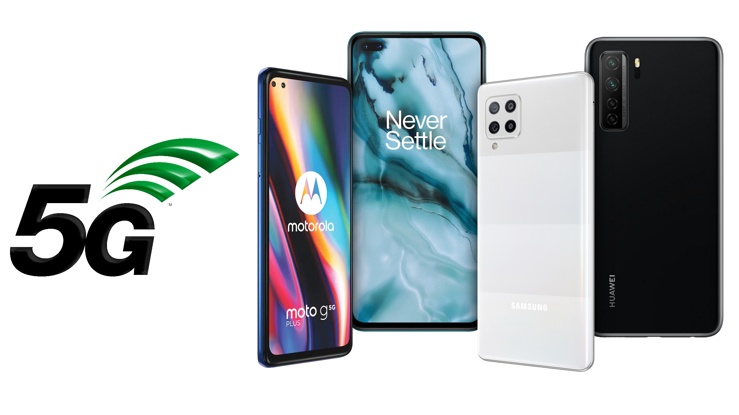 Billige 5G smartphones