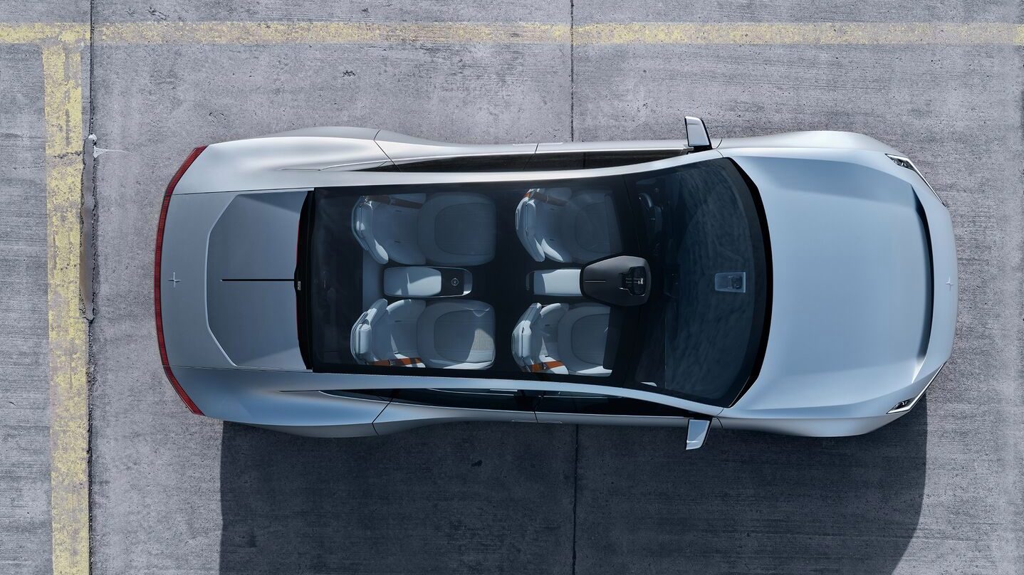 Polestar Precept med Android Automotive skal i produktion