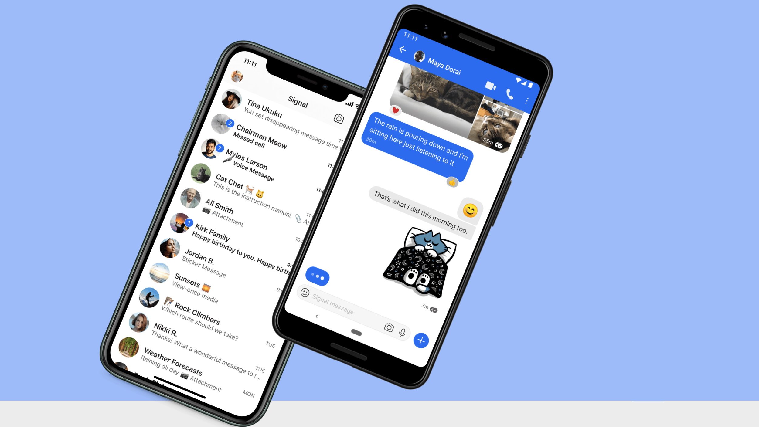 Signal tilføjer krypterede gruppe-videoopkald