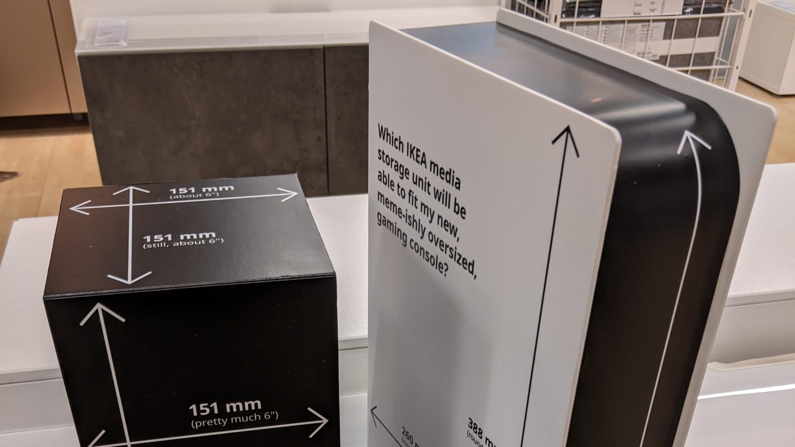 IKEA hjælper med at finde skabe, der kan rumme PS5 og Xbox