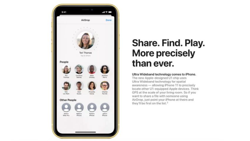 Apple i front for udbredelsen af Ultra Wideband-teknologi