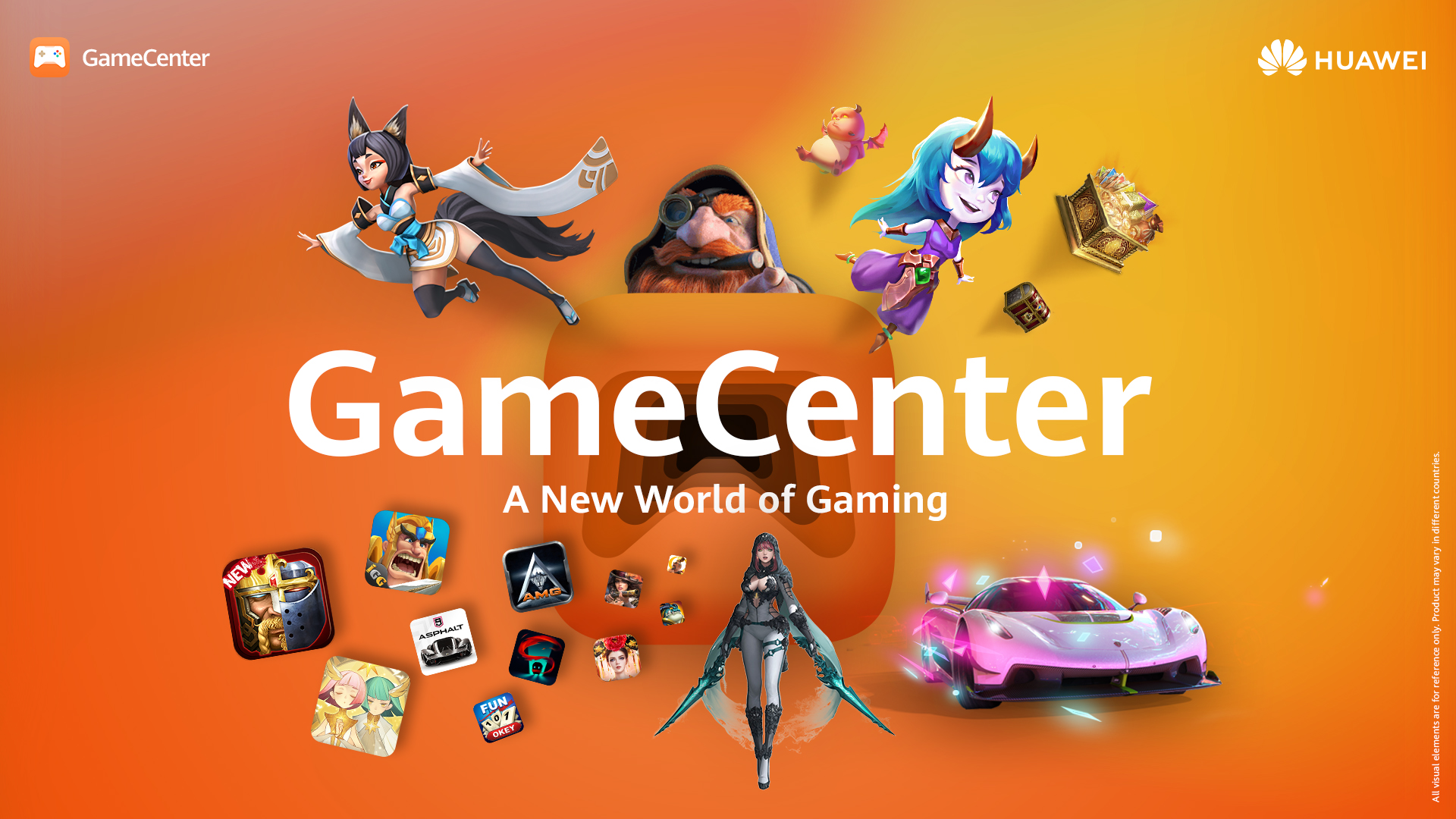 Huawei Gamecenter spillekonsol