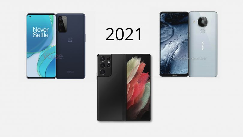 Kommende smartphones: Disse telefoner kommer i 2021