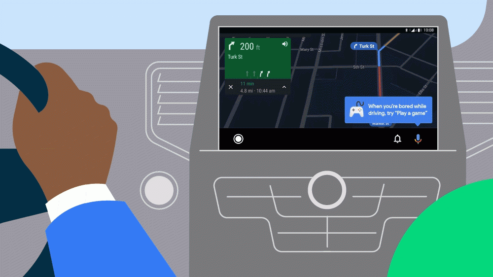 Lang og kedelig biltur? Nu kan du spille spil i Android Auto