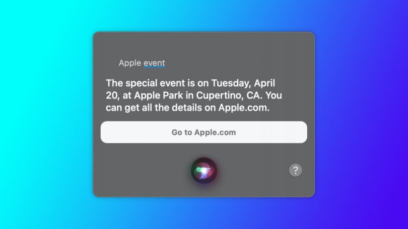 Siri afslører Apple-event på tirsdag – Airtags og iPad Pro?