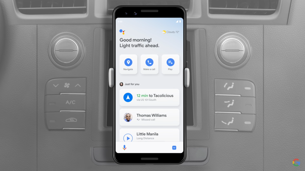 Google Assistent Driving
