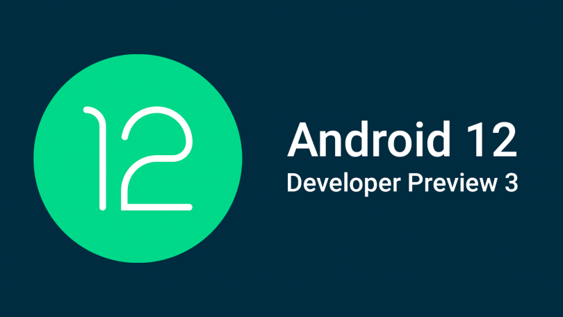 Android 12 Developer Preview 3: Store ændringer af designet