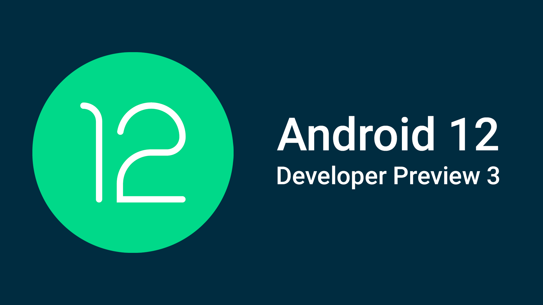 Android 12 Developer Preview 3: Store ændringer af designet