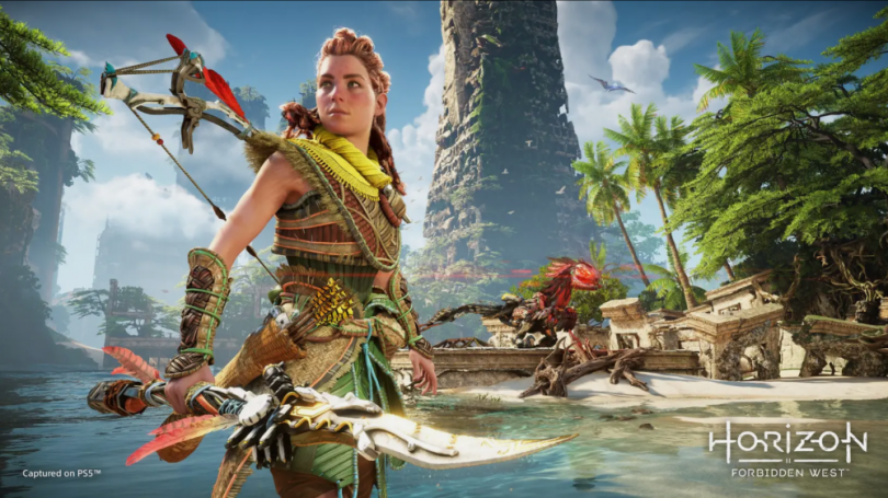 PlayStation 5 viser kræfter i gameplay fra Horizon Forbidden West