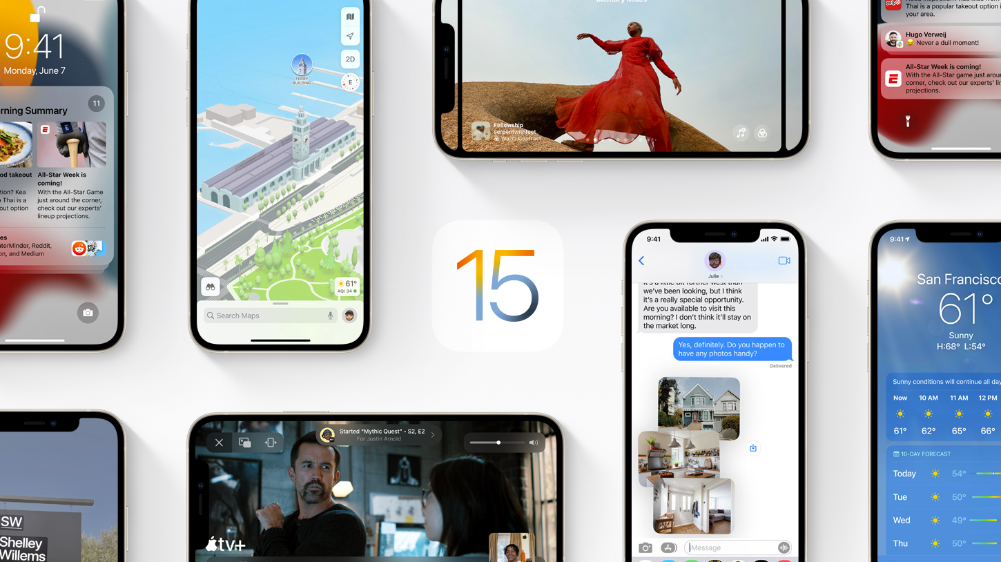 Langt færre installerer iOS 15 end iOS 14