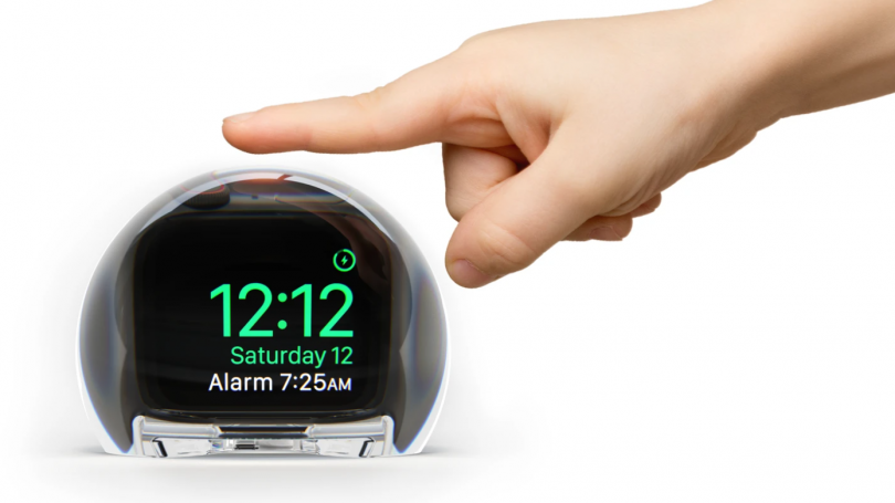 Genialt forstørrelsesglas til Apple Watch – fungerer som vækkeur