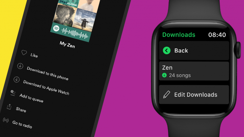 Sådan downloader du Spotify musik til Apple Watch til offline-brug