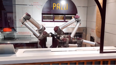 Få din pizza bagt af robotter i Paris