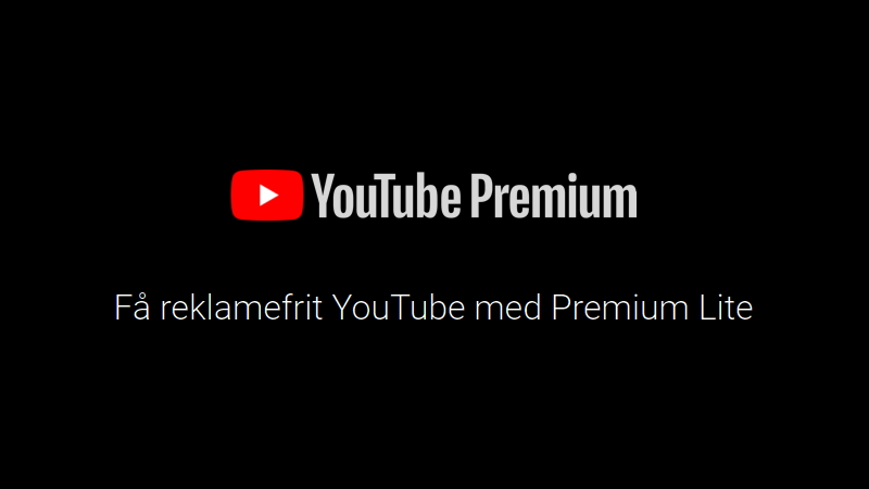 Det nye YouTube Premium Lite giver dig billigere reklamefri YouTube